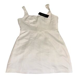 Elliatt Amelie Square Neck Duchesse Satin Minidress